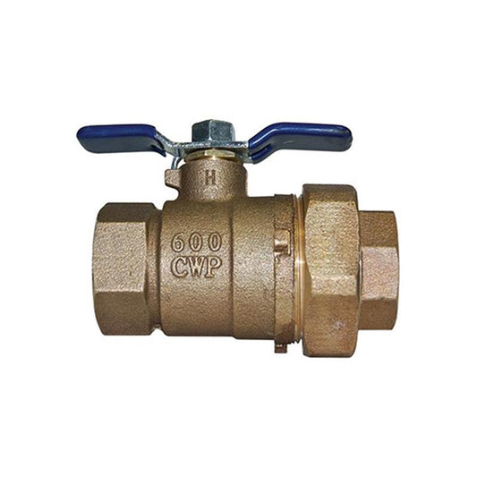 Febco LF622UF 2" IPS Union Ball Valve QT