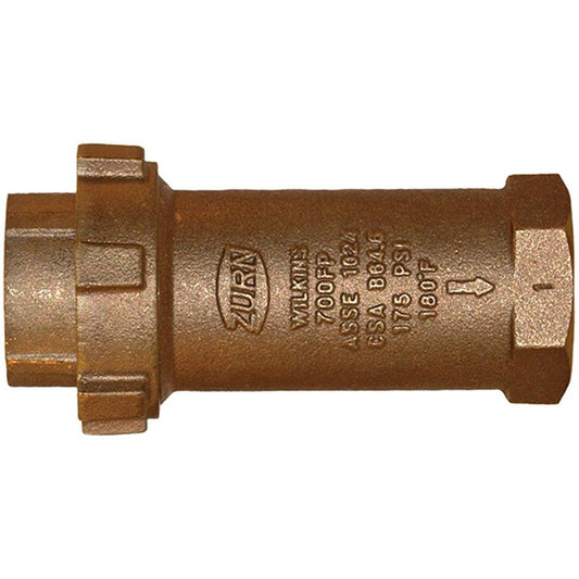 1.5 UNION FEM NPT LT X 1.5 FEM NPT OUTLT LF FIRE PROTCTN DUAL CHECK