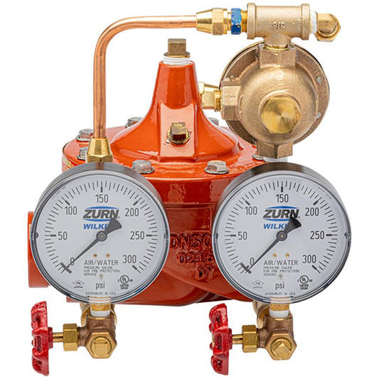 2 ZW209 PRESS REDUC FIRE VLV GLB BODY IPS GRVD SS SEAT 50-165PSI CPR TUBE