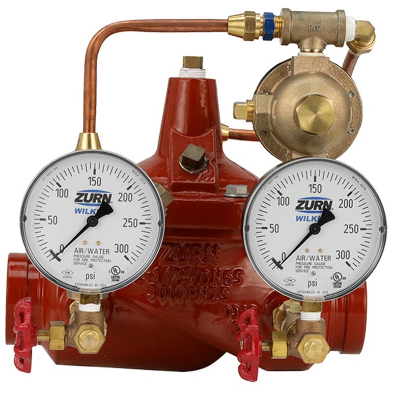 2.5 ZW209 PRESS REDUC FIRE VLV GLB BODY IPS GRVD SS SEAT 50-165PSI CPR TUBE