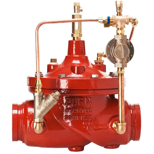 8 ZW215 SUC PRSS CTRL FIRE VLV GLB BODY IPS GRVD SS SEAT CPR TUBE