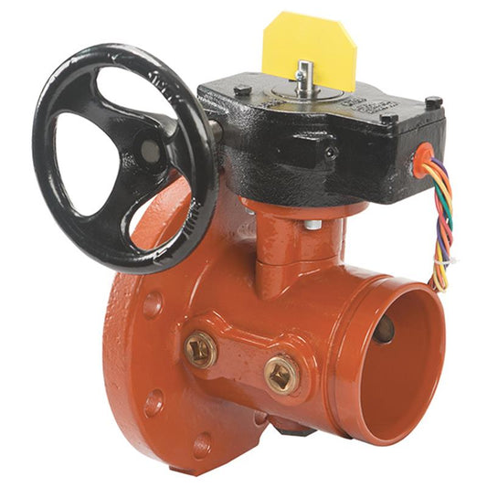 6 BFLY VALVE, GRV X GRV