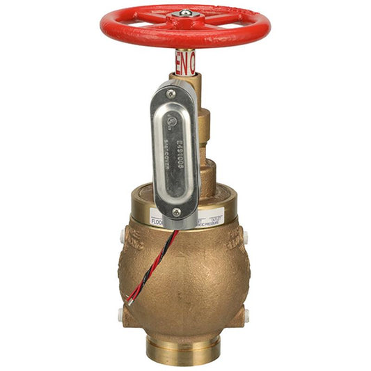 2.5 ZW4004 FIRE SPRKLER VALVE, GRV X GRV, W-SUPERVISORY SWITCH, ANGLE, T CURVE