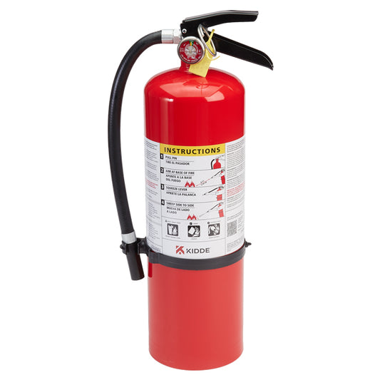 Kidde Pro Line 10 lb ABC Fire Extinguisher w/ Wall Hook 21032149K
