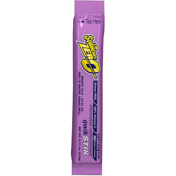 Sqwincher Qwik Stik Zero Single Serve, 0.11 oz Packs, 20 oz Yield