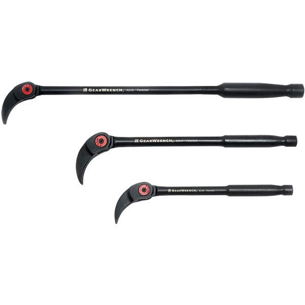 GearWrench 3-Piece Indexing Pry Bar Set