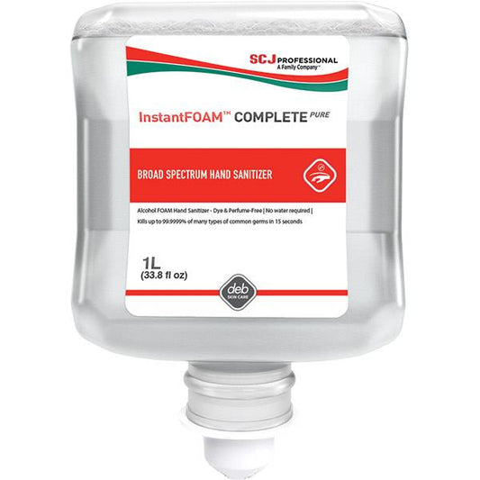 SC Johnson Professional InstantFOAM Complete PURE Hand Sanitizer IFC1LSK