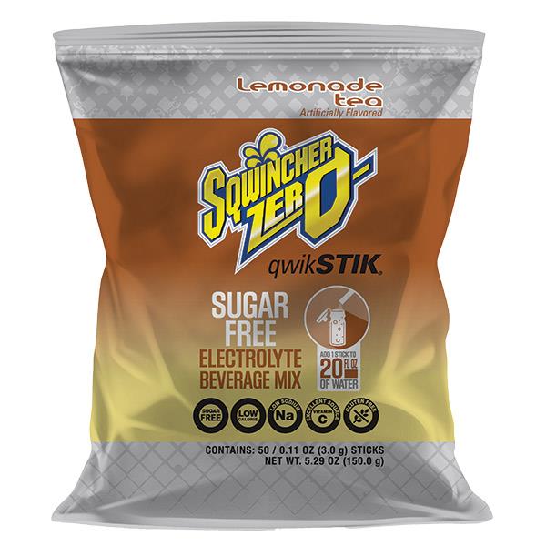Sqwincher Qwik Stik Zero Single Serve, 0.11 oz Packs, 20 oz Yield