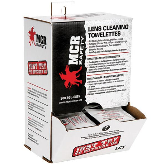 MCR Safety Lens Cleaning Wipes