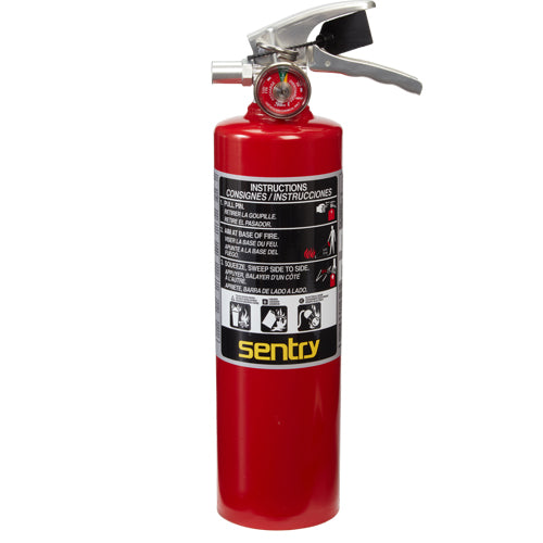 2 1/2 lb ABC (Foray) Fire Extinguisher with Vehicle Bracket
