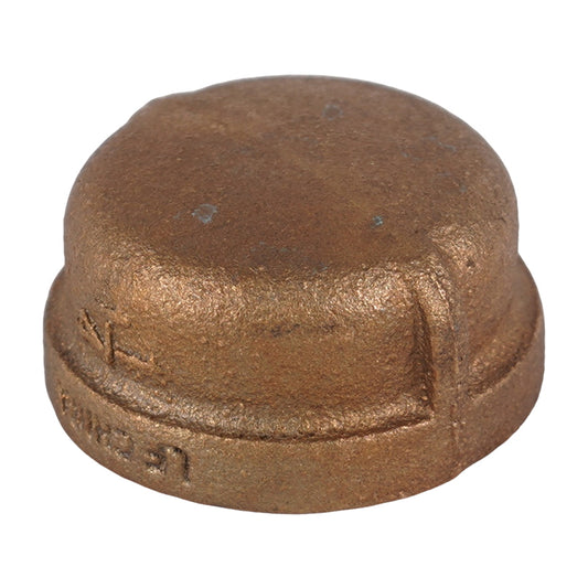 1 1/4" Lead Free Brass Cap
