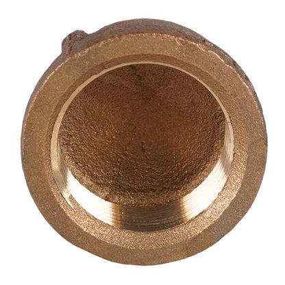1 1/4" Lead Free Brass Cap