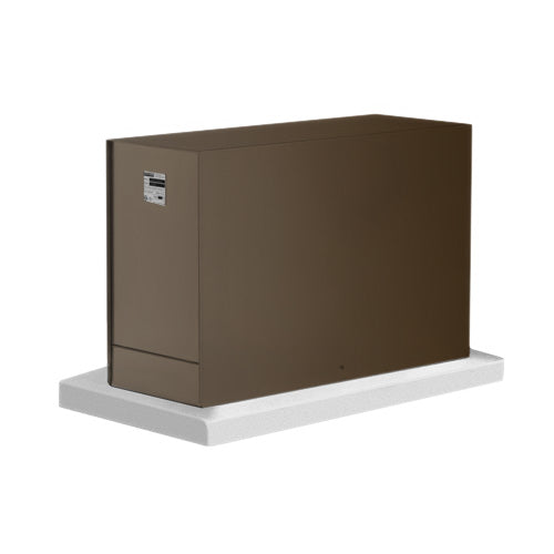 Safe T Cover™ Standard Enclosure w/ Heater, Lift Off Design, Military Brown, 32" x 22" x 7"