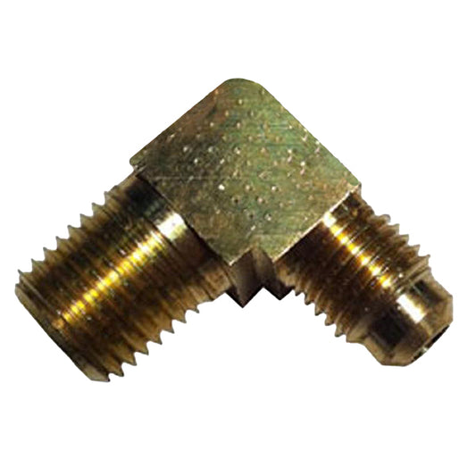 1/4" Male X 1/4" Flare 90° Adapter