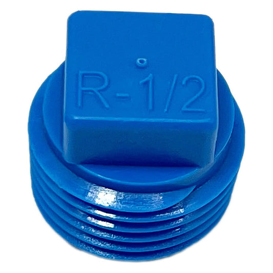 1/2" NPT Plastic Test Cock Plug (50)
