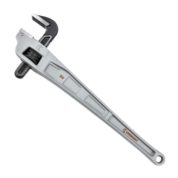 Crescent® Aluminum Pipe Wrench, Offset Handle, 24", 1/Each