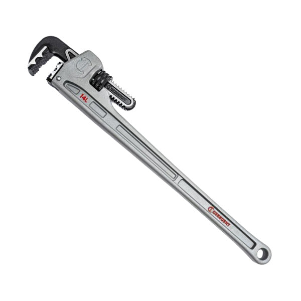 Crescent® Aluminum Adjustable K9 Jaw Pipe Wrench, Long Handle, 14", 1/Each