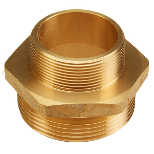 ADAPTOR 2 MNPT X 2.5 MNST HEX BRASS
