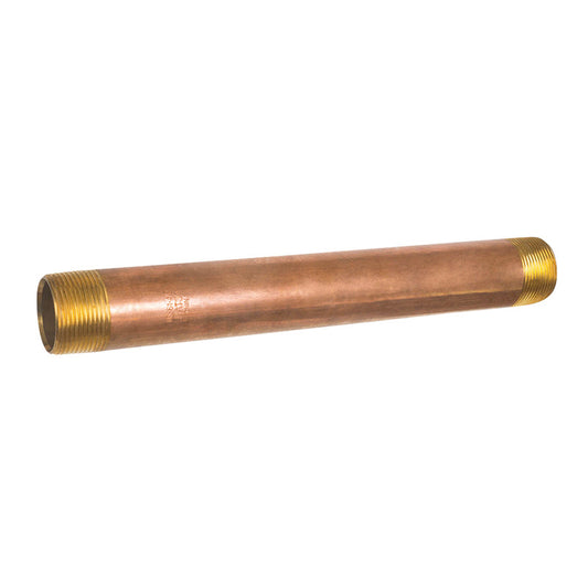 3/4" x 4" Lead Free Brass Nipple