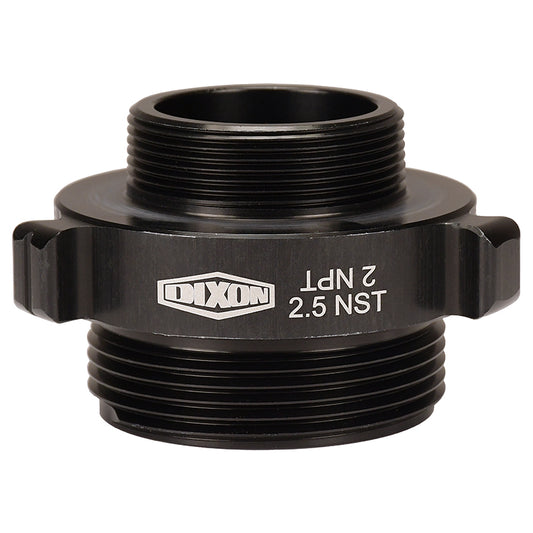 ADAPTOR 2 MNPT X 2.5 MNST HEX ALUMINUM