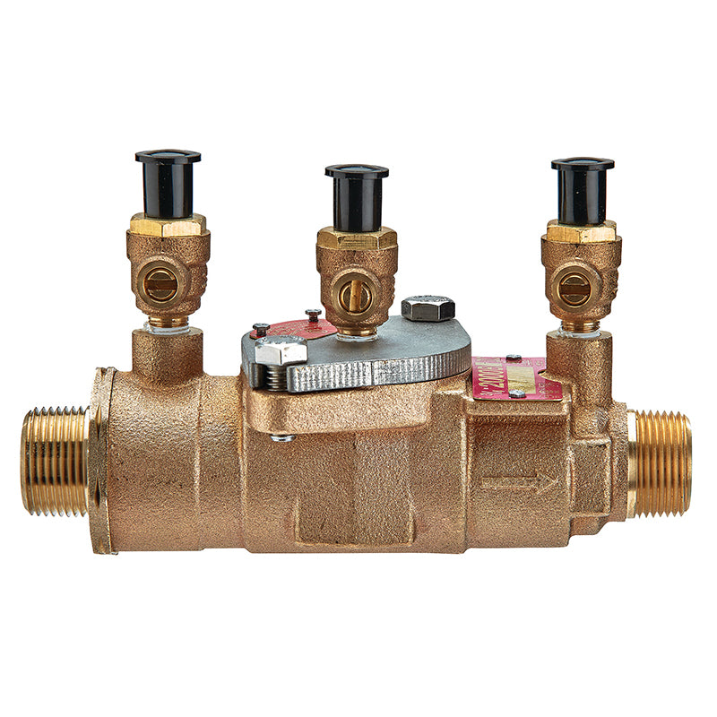 Ames® 3/4" 2000B-LBV Bronze Double Check Valve Assembly, Less Ball Valve, UL Classified
