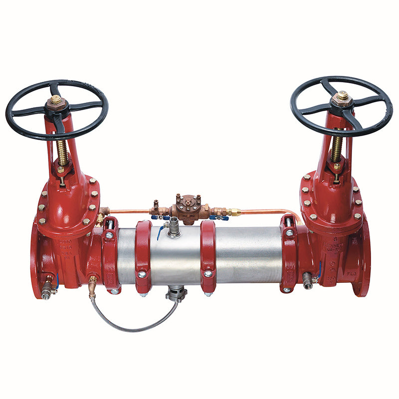 Watts® 8" 957RPDA-OSY-LM Reduced Pressure Detector Assembly, OSY Shutoff Valves, Less Meter
