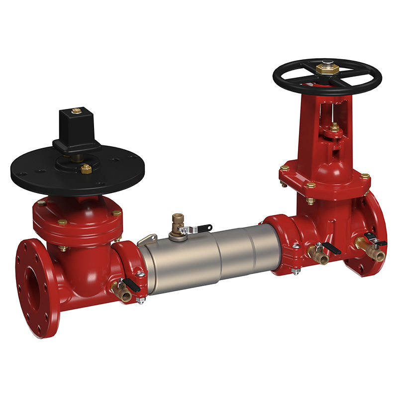 Ames® 3" C200-PIVXOSY Colt Double Check Valve Assembly, Post Indicator Valve x OSY Shutoff Valve, Tri-Link Checks