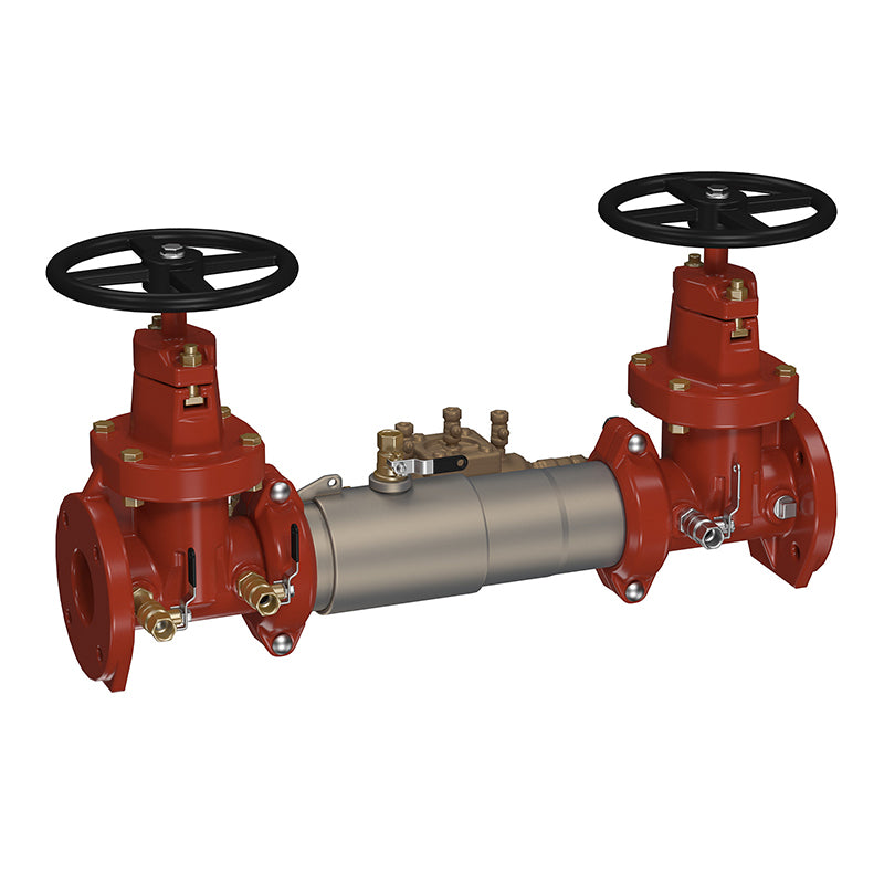 Ames® 8" C300-NRS-LM Colt Double Check Detector Assembly, NRS Shutoffs, Tri-Link Checks, Less Meter