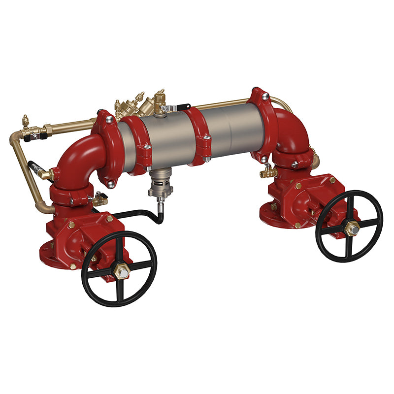 Ames® 2 1/2" M500N-OSY-LM Maxim Reduced Pressure Detector Assembly, N Pattern, OSY Shutoff Valves, Link Check Modules, Less Meter