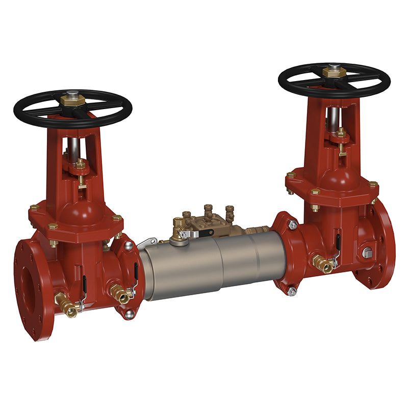 Ames® 3" LFC300-DOSY-LM  Colt Double Check Detector Assembly, Lead-Free, Domestic OSY Shutoffs, Tri-Link Checks, Less Meter