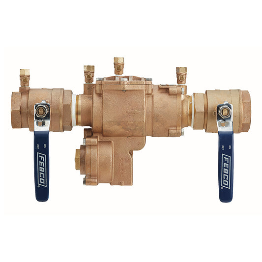 Febco® 2" LF860-QT Reduced Pressure Zone Assembly, Lead-Free, Quarter Turn Shutoff, Small Diameter