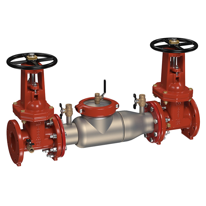Ames® 2 1/2" 2000SSF-OSY-FLOW SWITCH Double Check Valve Assembly, OSY Shutoffs,  Fire Flow Switch Checks