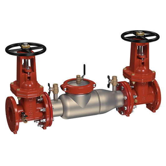 Ames® 2 1/2" 2000SSF-OSY-FLOW SWITCH Double Check Valve Assembly, OSY Shutoffs,  Fire Flow Switch Checks