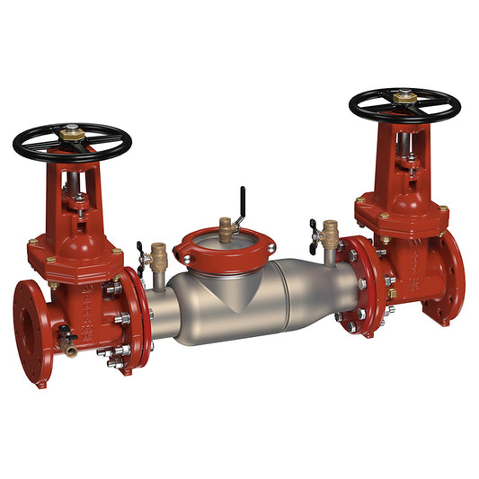 Ames® 4" 2000SSF-OSY  Double Check Valve Assembly,  OSY Shutoffs, Fire Flow Switch Checks
