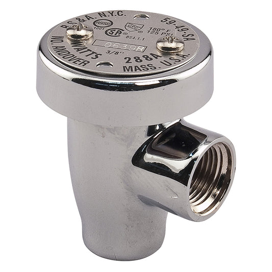Watts® 3/4" LF288AC Anti-Siphon Vacuum Breaker, Lead-Free,  Polished Chrome Finish