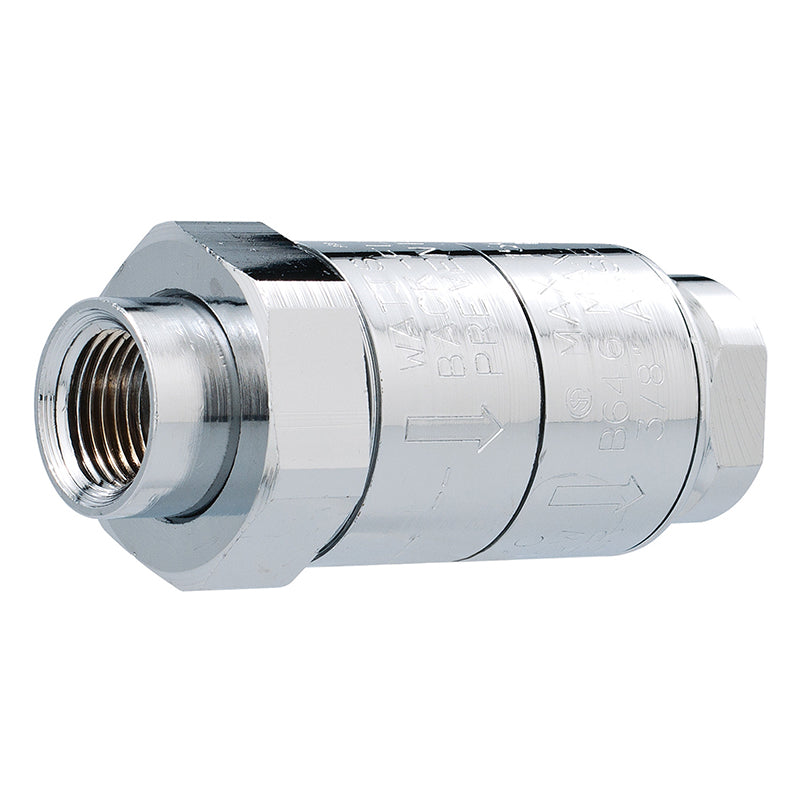 Watts® 3/8" LF7C Dual Check Valve Assembly, Lead-Free, Chrome Nickel Plated