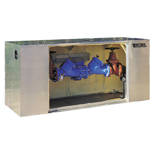 Watts® WB-N4-LH Wattsbox Enclosure, Aluminum, Less Heat, 90" x 32" 50 1/2"