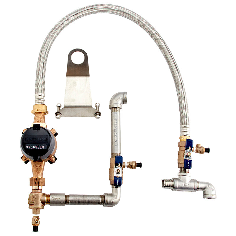 Febco® 6" LFFRK 876/86 BPC Type II Bypass Assembly Kit, Cubic Feet Meter