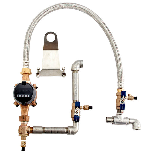 Febco® 6" LFFRK 876/86 BPC Type II Bypass Assembly Kit, Cubic Feet Meter