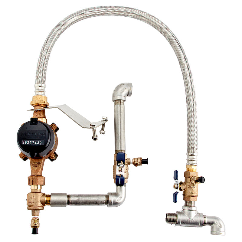 Febco® 6" LFFRK 876/86 BPG Type II Bypass Assembly Kit, Gallons/Minute Meter
