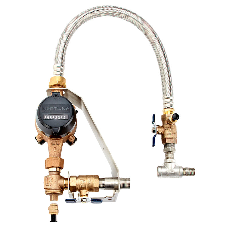 Febco® 2 1/2" - 4" LFFRK 856/66 BPC Type II Bypass Assembly Kit, Cubic Feet Meter