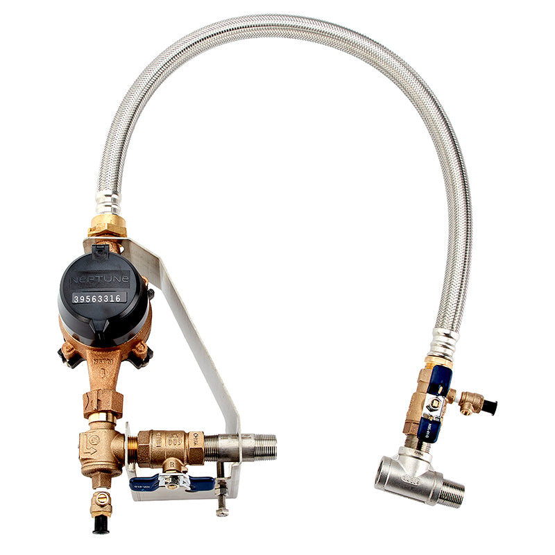 Febco® 6" - 10" LFFRK 856/66 BPC Type II Bypass Assembly Kit, Cubic Feet Meter