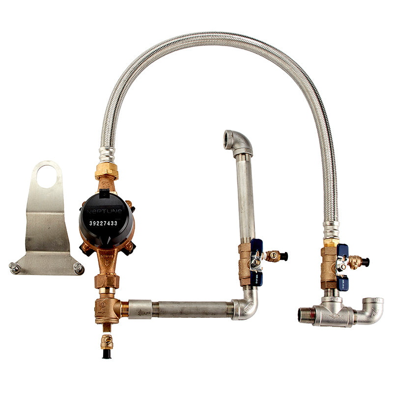 Febco® 8" LFFRK 876/86 BPC Type II Bypass Assembly Kit, Cubic Feet Meter