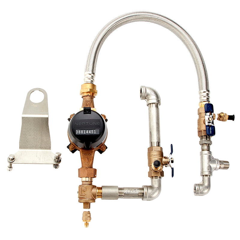 Febco® 4" LFFRK 876/86 BPG Type II Bypass Assembly Kit, Gallons/Minute Meter