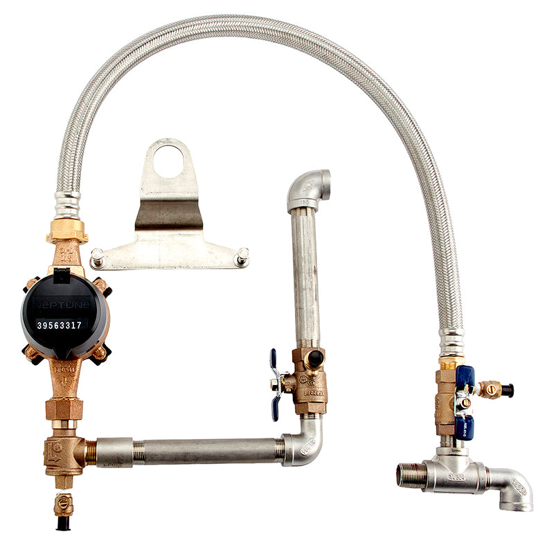 Febco® 10" LFFRK 876/86 BPG Type II Bypass Assembly Kit, Gallons/Minute Meter