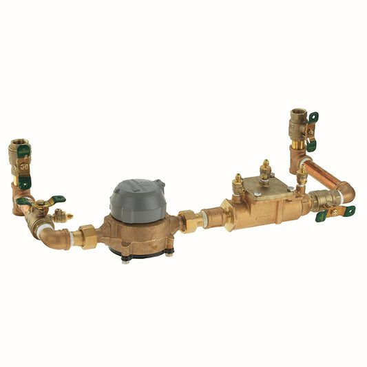 Ames® 6" 3000SS-BYPASS-GPM Replacement Bypass Assembly  Gallons/Minute Meter