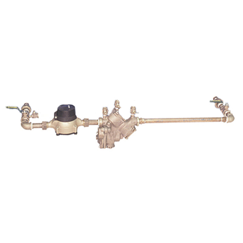 Ames® 4" 5001CIV-CFM-B Replacement Bypass Assembly  Cubic Feet Meter