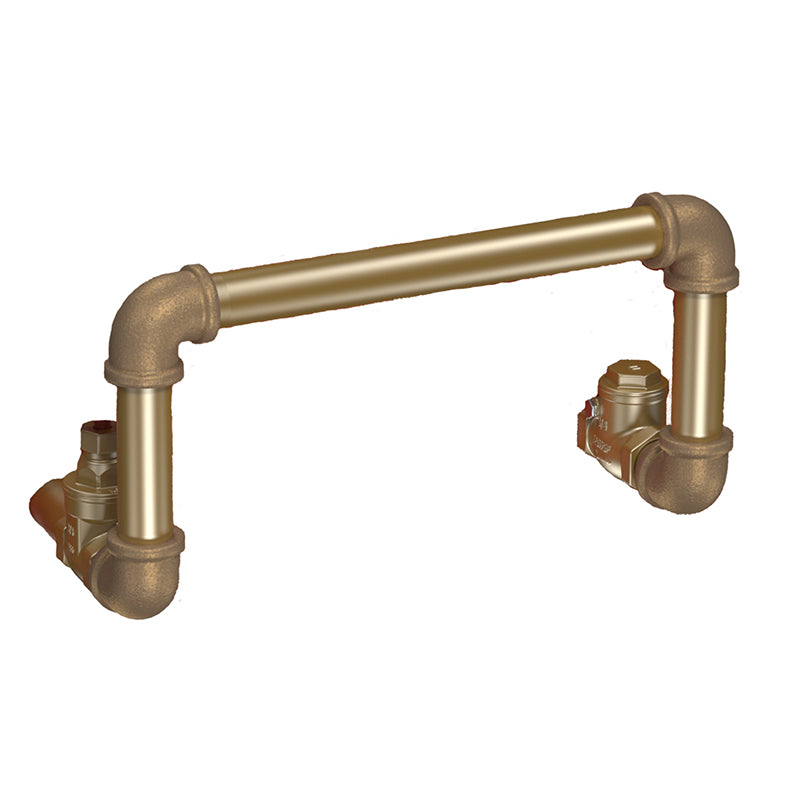 Ames® 6" 1000DCV-BYPASS-LM Backflow Replacement Bypass Assembly, DCV