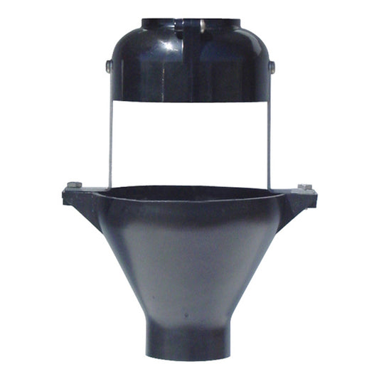 Ames® 2 1/2" –10" 400/500 Lead Free Air Gap Drain Fitting w/ Splash Guard