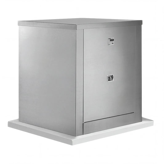 Safe-T-Cover™ Standard Enclosure w/ Heater, Lift Up Roof, 48"L x 56"H x 64"W, Slate Gray